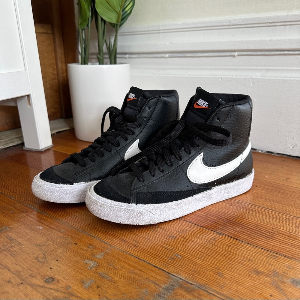 Nike Blazer Mid '77 Women’s 5.5 Big Kid Y4 Black